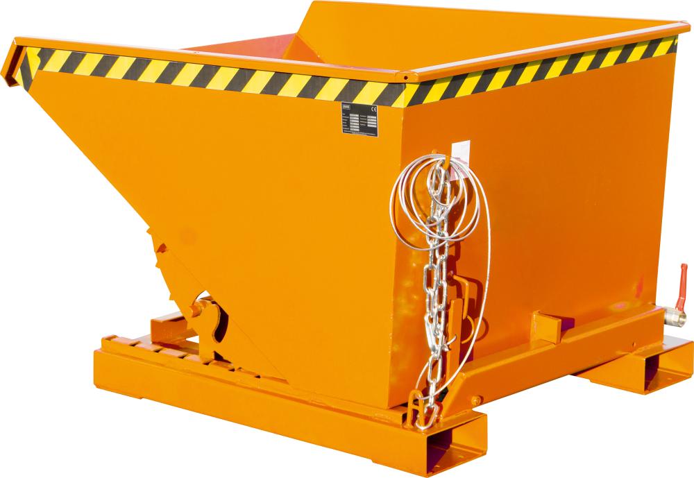 Späne-Kippbehälter 2100 lEXPO-E2100,lack.,RAL2000