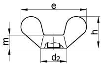 DIN 315 Messing M 20 Ms Artikelbild