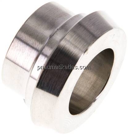 Kegelstutzen (Milchgewinde) 28mm Kegel-21,3mm, 1.4301