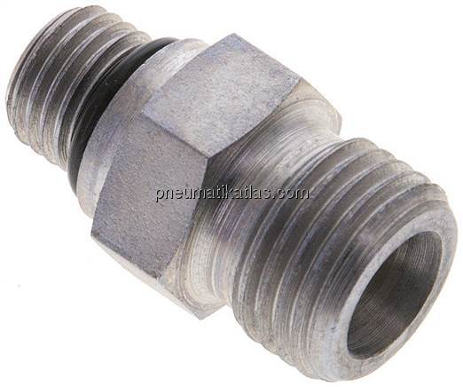 Gerade Schneidringverschr. UNF 7/16"-20-8 S (M16x1,5), ohne Mutter & Schneidring