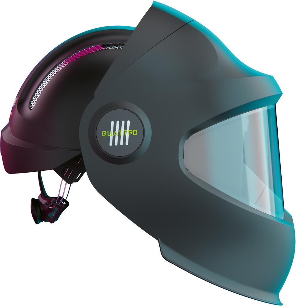 Schweiß-/Schleifhelm HELIX 2.5 schwarz / slide up Funktion