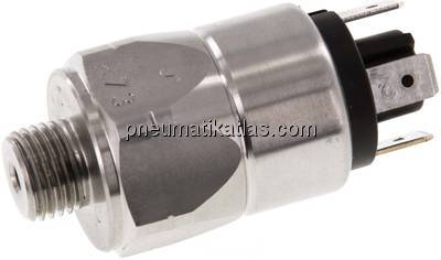 Edelstahl-Druckschalter 50 - 200 bar, G 1/4" Edelstahl-Druckschalter 50 - 200 bar, G 1/4"