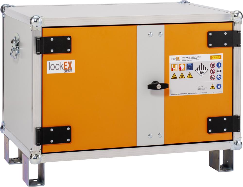 CEMO Akku-Ladeschrank Premium 8/5, 230V, mit Füßen