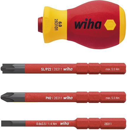 Schraubendreher Set VDE 4tlg. SoftFinish Wiha
