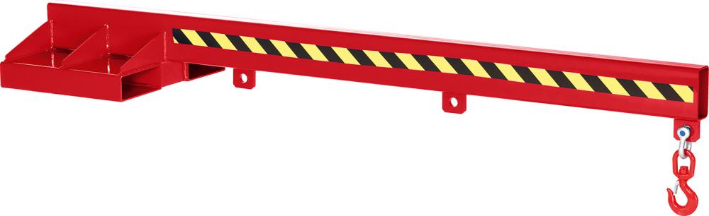 Lastarm Typ RLA-5 2400 5000kg nicht höhenverst. max. 2400mm RAL 3000 feuerrot