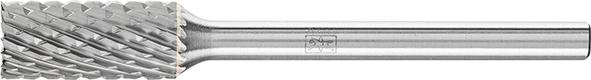 Kleinfrässtift HM zylindrisch mit Stirnverzahnung 0613 4 3mm 6x13mm Pferd