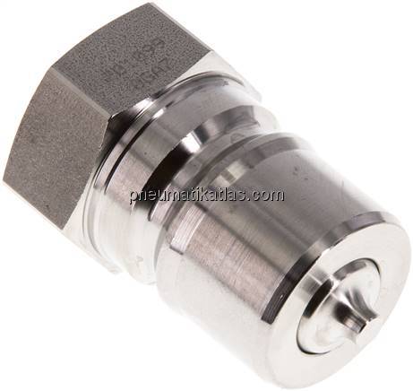 Hydraulikkupplung ISO 7241-1B, Stecker, G 3/4"(IG),Edelstahl