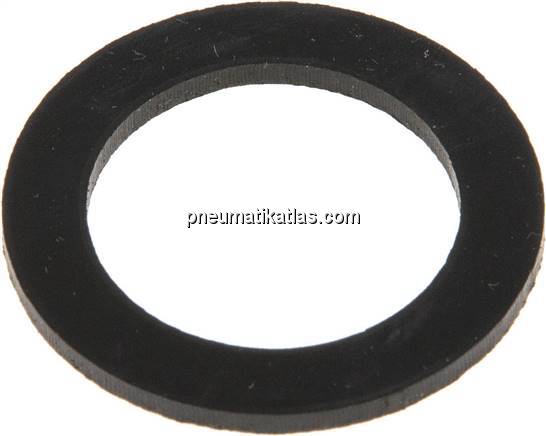 Dichtungen für PVC-U-Losflansche 25 mm (DN20), EPDM