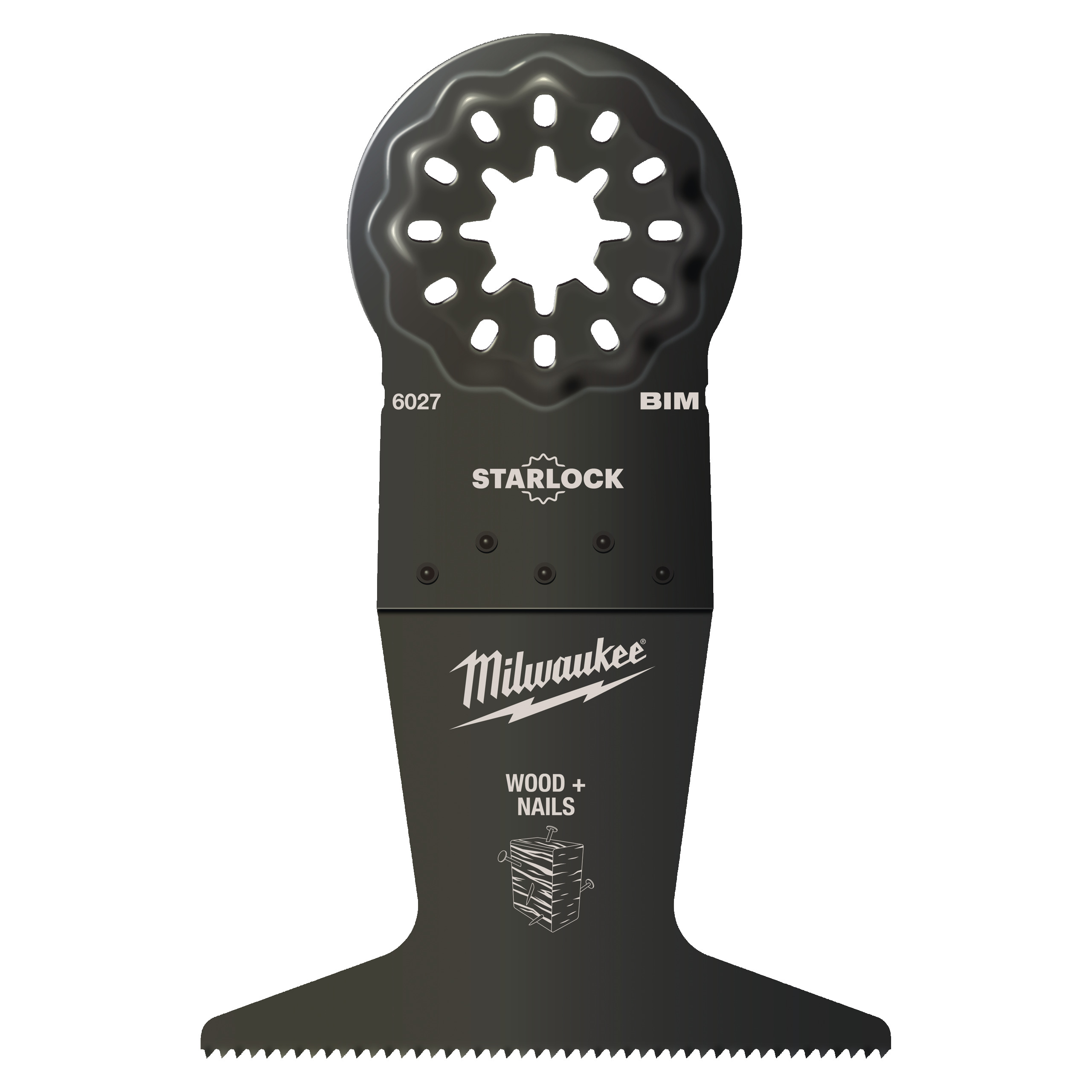 Multitool Starlock Tauchsägeblatt für Schnitte in Holz 65 x 42 mm