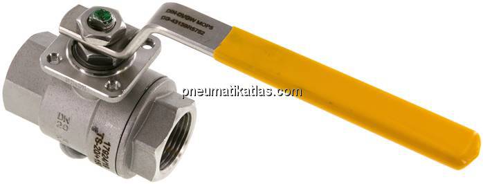 Edelstahl-Kugelhahn, DVGW, Rp 3/4", -0,9 bis 100bar
