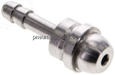 Tülle 1.4571, G 1/4"-4mm, ohne Mutter