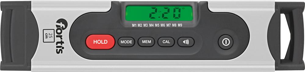 Digital-Wasserwaage 25cm FORTIS Digital-Wasserwaage 25cm FORTIS