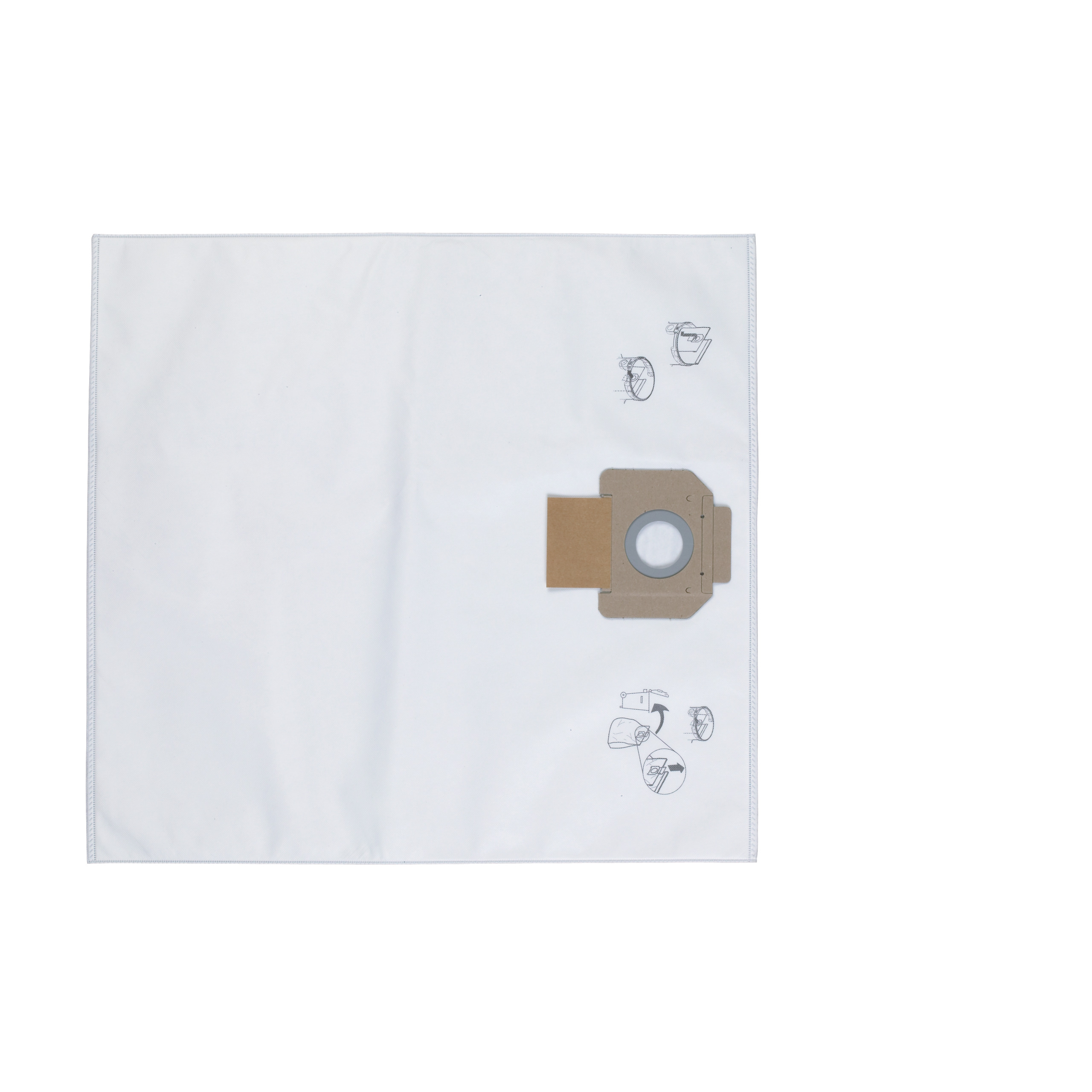 Filtersack 50 l 5 x Vliesfilter