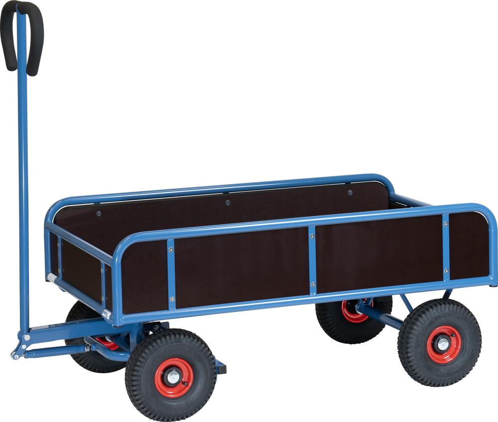 Handwagen 4124 400kg 1145x645mm m.4Wänd.fetra