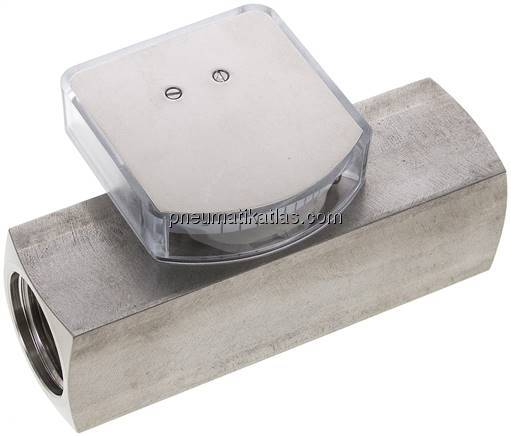 Durchflussmesser G 1" (IG), 1 - 4 l/min, 1.4571