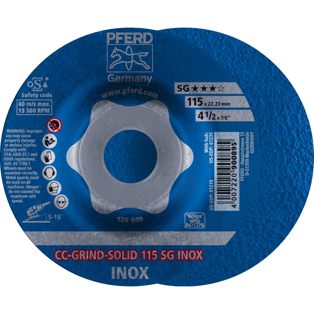 CC-GRIND (inkl. SOLID, FLEX, STRONG) CC-GRIND-SOLID 115 SG INOX