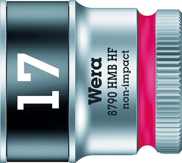 Steckschlüsseleinsatz 6-kant 3/8" 17mm mit Haltefunktion Wera Steckschlüsseleinsatz 6-kant 3/8" 17mm mit Haltefunktion Wera