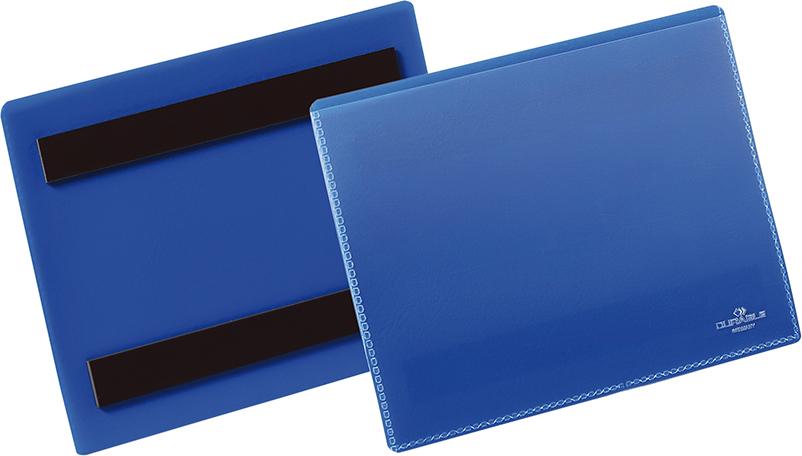Artikelhauptbild Kennzeichnungstasche magnetisch A6 quer blau