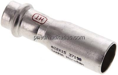 Pressfitting Reduziernippel 22x15mm (außenxinnen)