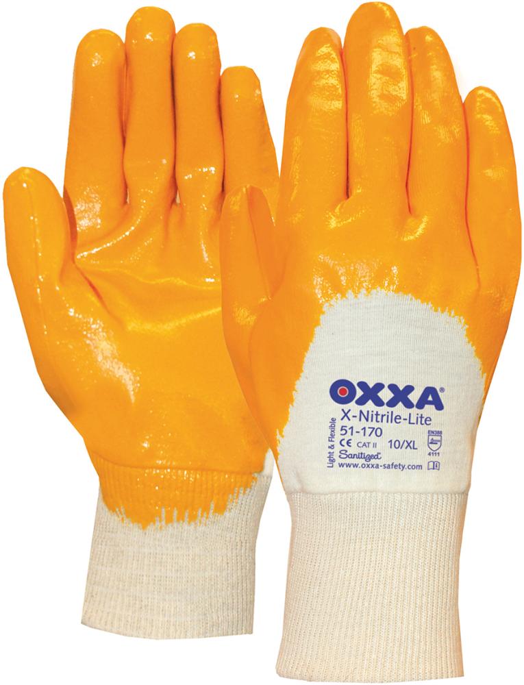 Handschuh OXXA X-Nitrile-Lite, Gr.8