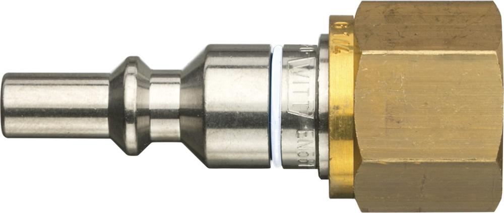 Schlauchkupplung Stift son Gase G1/4RH Blackweld