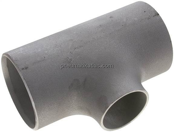 T-Stück 88,9x3,2mm - 60,3x2,9mm, 1.4571, nahtlos