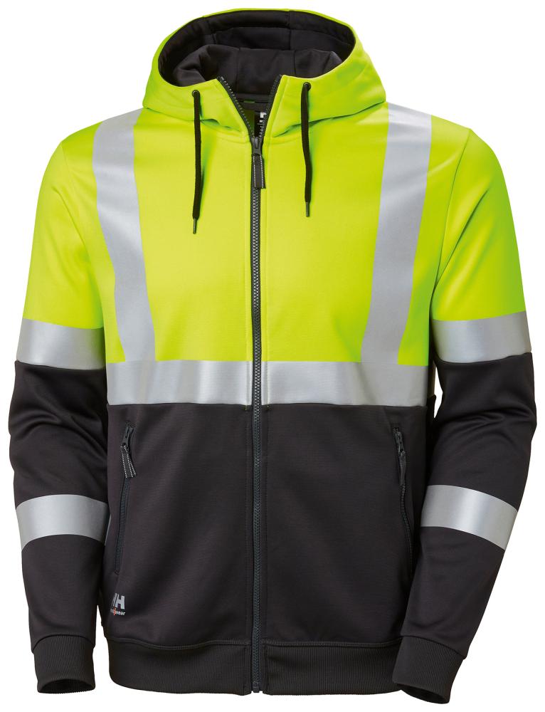 Warn-Hoodie, gelb, Gr.2XL Warn-Hoodie, gelb, Gr.2XL