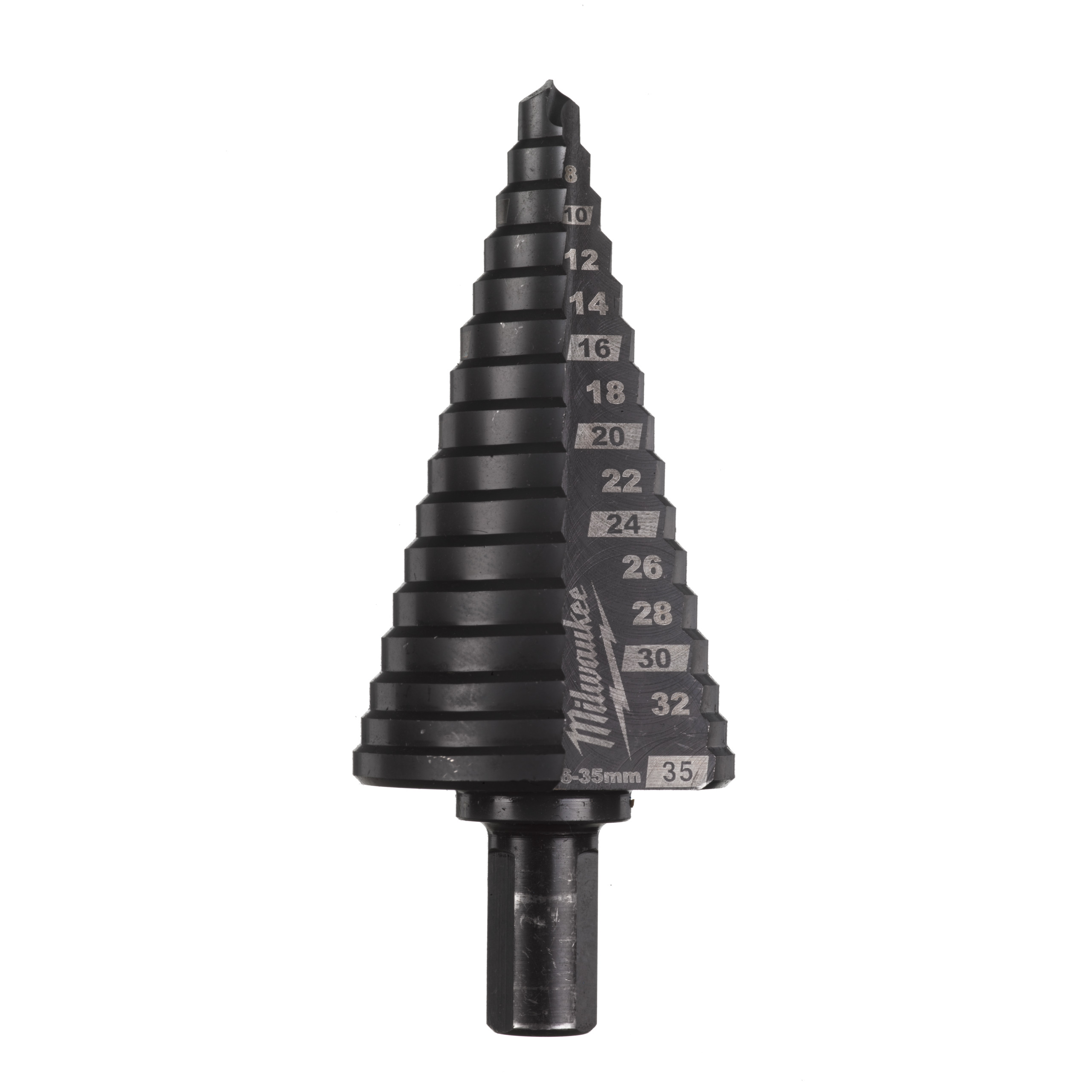 Cobalt Stufenbohrer 6 bis 35 mm, 2 mm & 3 mm Stufen