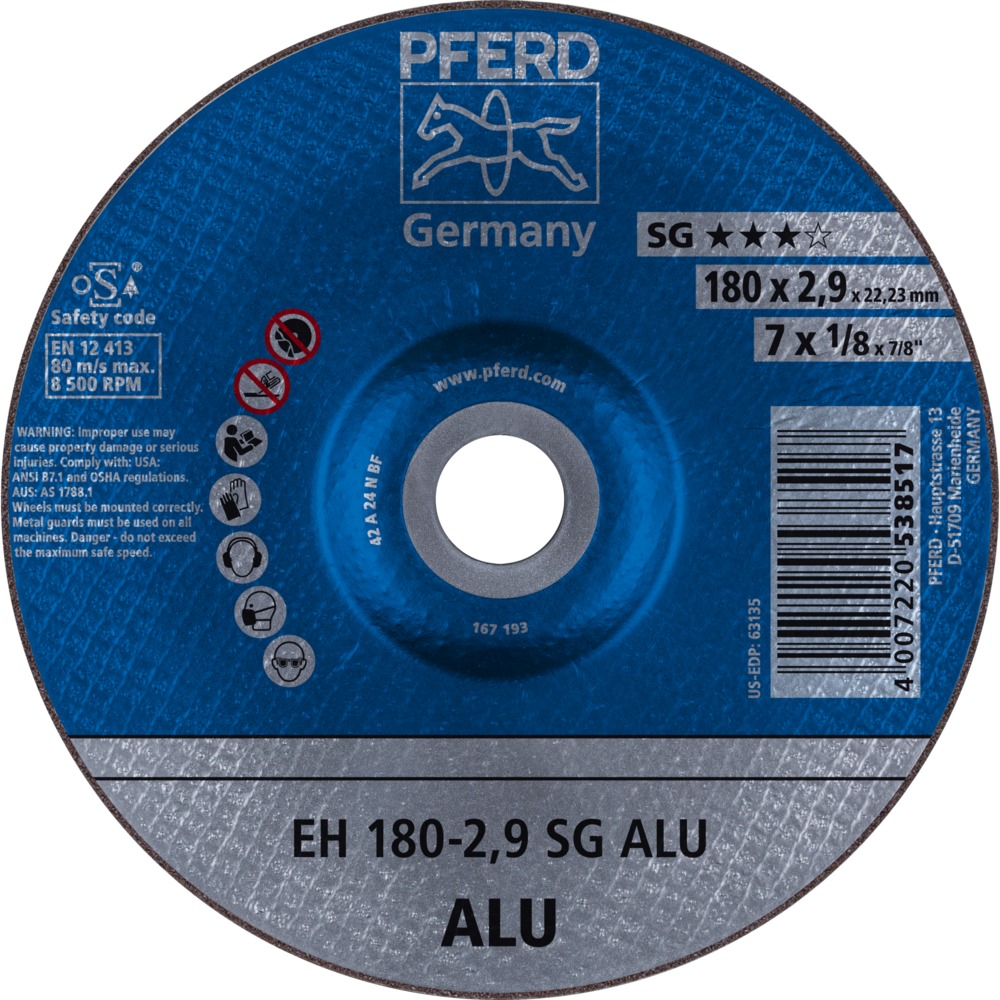 Trennscheiben EH 180-2,9 SG ALU
