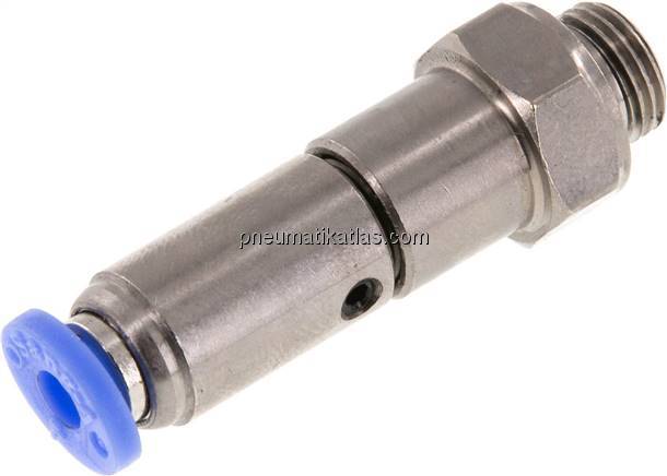 Gerade Schnelldrehverschraubung G 1/8"-4mm, IQS-Standard