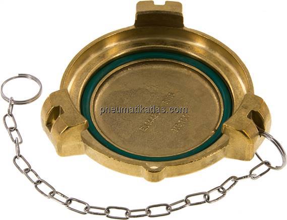 Tankwagenkupplung Verschlussdeckel, Messing für VK 100 MS Tankwagenkupplung Verschlussdeckel, Messing für VK 100 MS