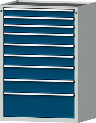 SCHUBL.SCHRANK V910 MODELL 4006 V- RAL 7035 / RAL 5010