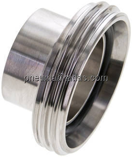 Gewindestutzen (Milchgewinde) Rd 65 x 1/6"-41,0mm, 1.4404