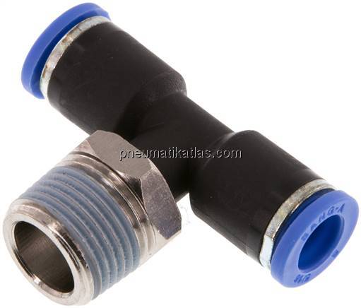 T-Steckanschluss R 3/8"-8mm, IQS-Standard