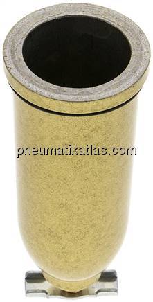 Metallbehälter ohne Sichtrohr f. Feinfilter, Standard 1