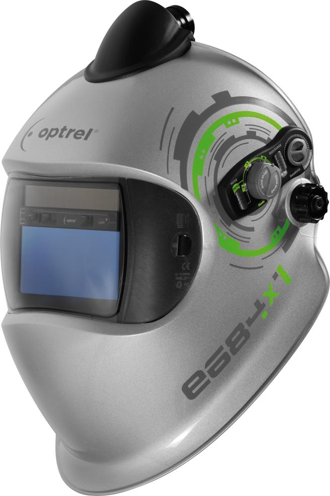 Frischluftschweisshelm e684 silber für e3000x