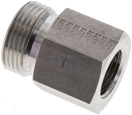 Aufschraub-Schneidringverschr. G 1/2"-20 S (M30x2), ohne Mutter & Schneidring, 1
