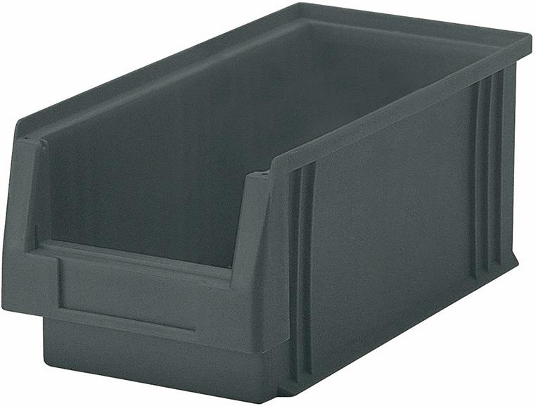 Sichtlagerkasten PLK 3a B150xT290xH125 mm grau LA-KA-PE