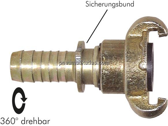Exemplarische Darstellung: Kompressorkupplung mit 