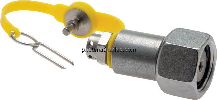 Exemplarische Darstellung: Steck-Messanschluss mit Hydraulikdichtkegel Exemplarische Darstellung: Steck-Messanschluss mit