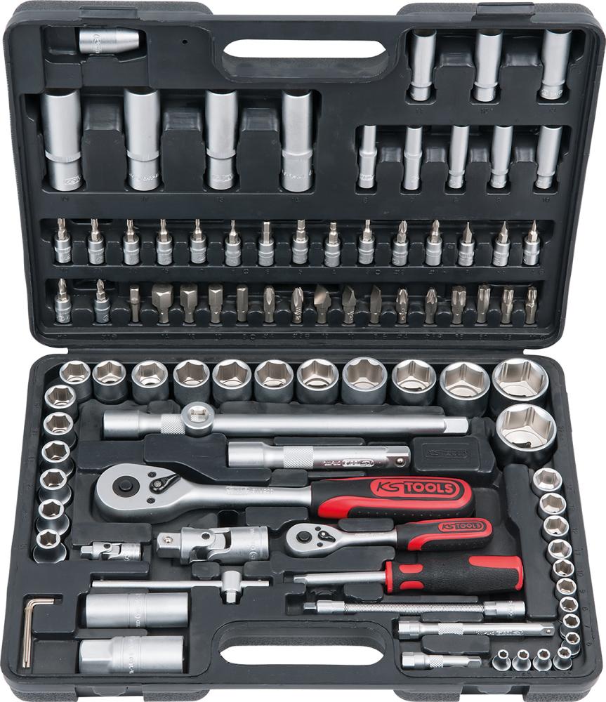 Steckschlüssel-Garnitur 1/4"+1/2" 94-teilig KS Tools Steckschlüssel-Garnitur 1/4"+1/2" 94-teilig KS Tools