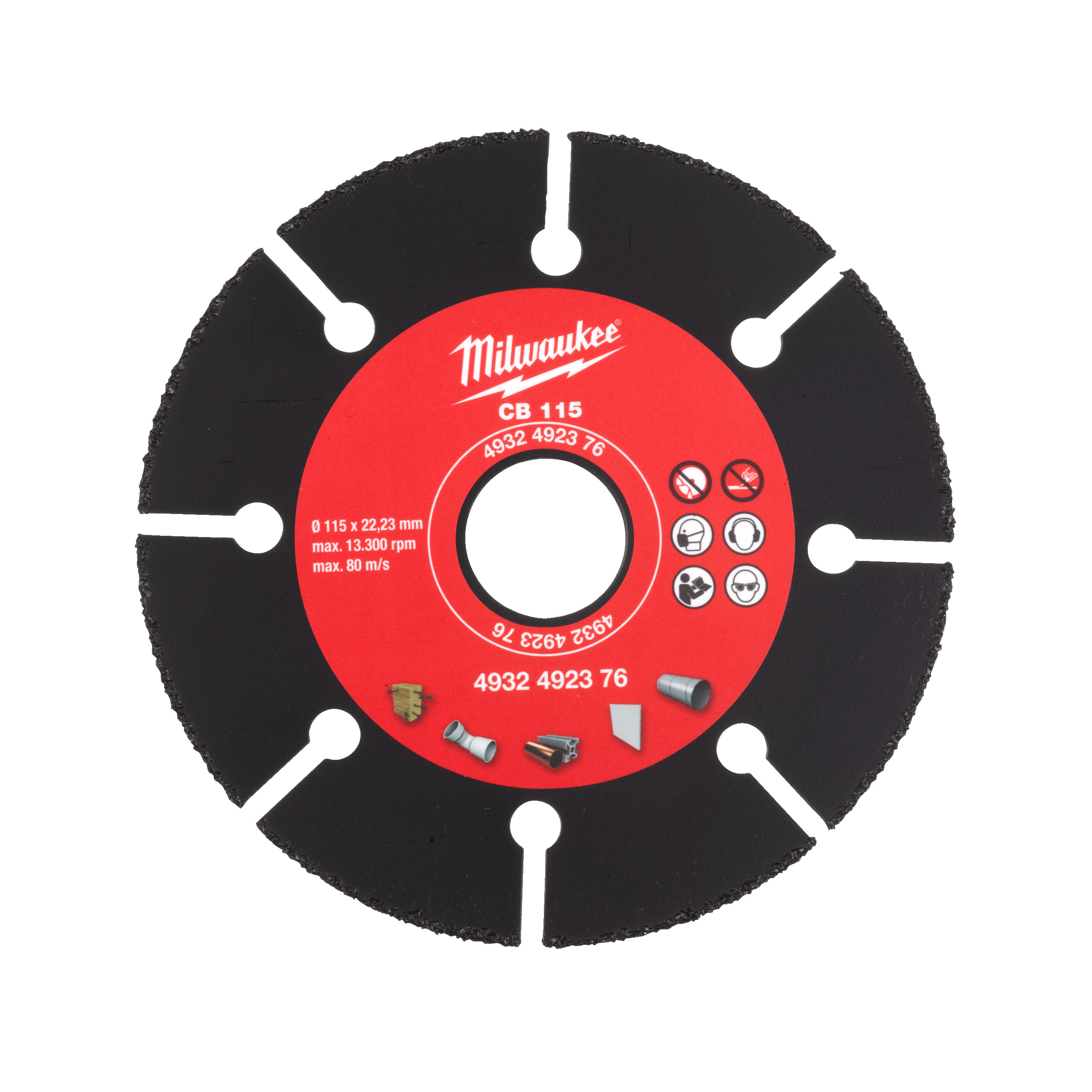 HM Trennscheibe 115 mm für Holz, Kunststoff, Gipskarton
