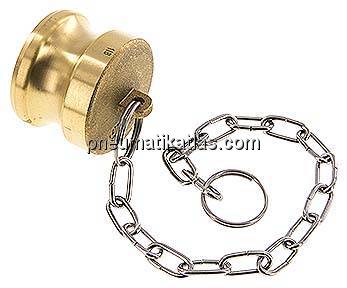 Kamlock-Verschlussstecker (DP) 1-1/2", Messing