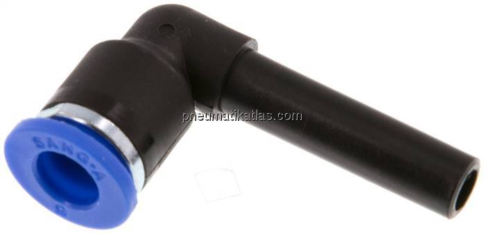 Winkel-Steckanschluss 6mm Stecknippel, 6mm Schlauch