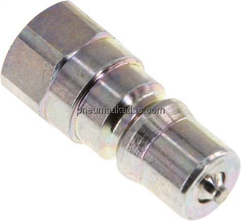 Hydraulikkupplung ISO 7241-1B, Stecker, G 1/8"(IG), Stahl