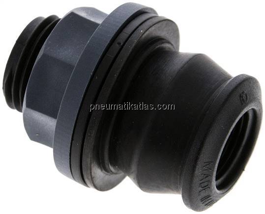 Behälterdurchführung G 1/2" (AG) - G 3/8" (IG), PP