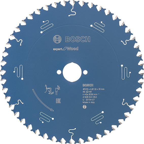 HM Kreissägeblatt 230x2,8x30mm Z48 W Bosch Expert Wood