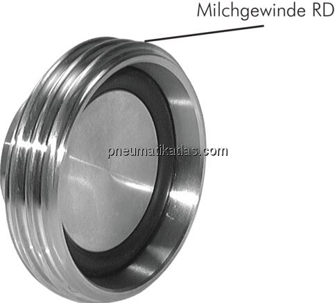 Exemplarische Darstellung: Blindgewindestutzen für