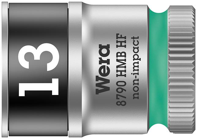 Steckschlüsseleinsatz 6-kant 3/8" 13mm mit Haltefunktion Wera Steckschlüsseleinsatz 6-kant 3/8" 13mm mit Haltefunktion Wera