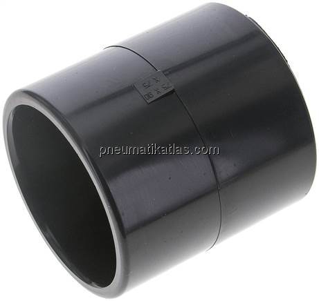 Klebemuffe, PVC-U, 75x90mm - 75mm